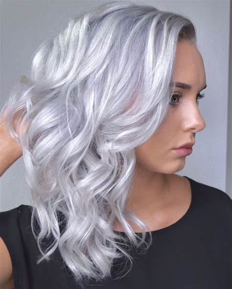 Magical silver hair dye